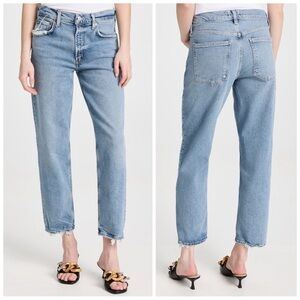 Agolde Light Blue Ankle Jeans